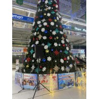 Ель искусственная каркасная "Стандарт" (уличная) Ель искусственная каркасная "Стандарт" (уличная)